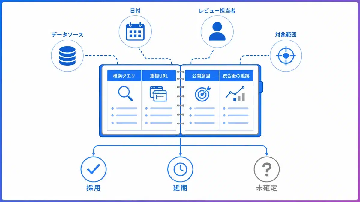 cannibalization-seo-4 | テクロ株式会社 URL判定台帳を活用した調査プロセス