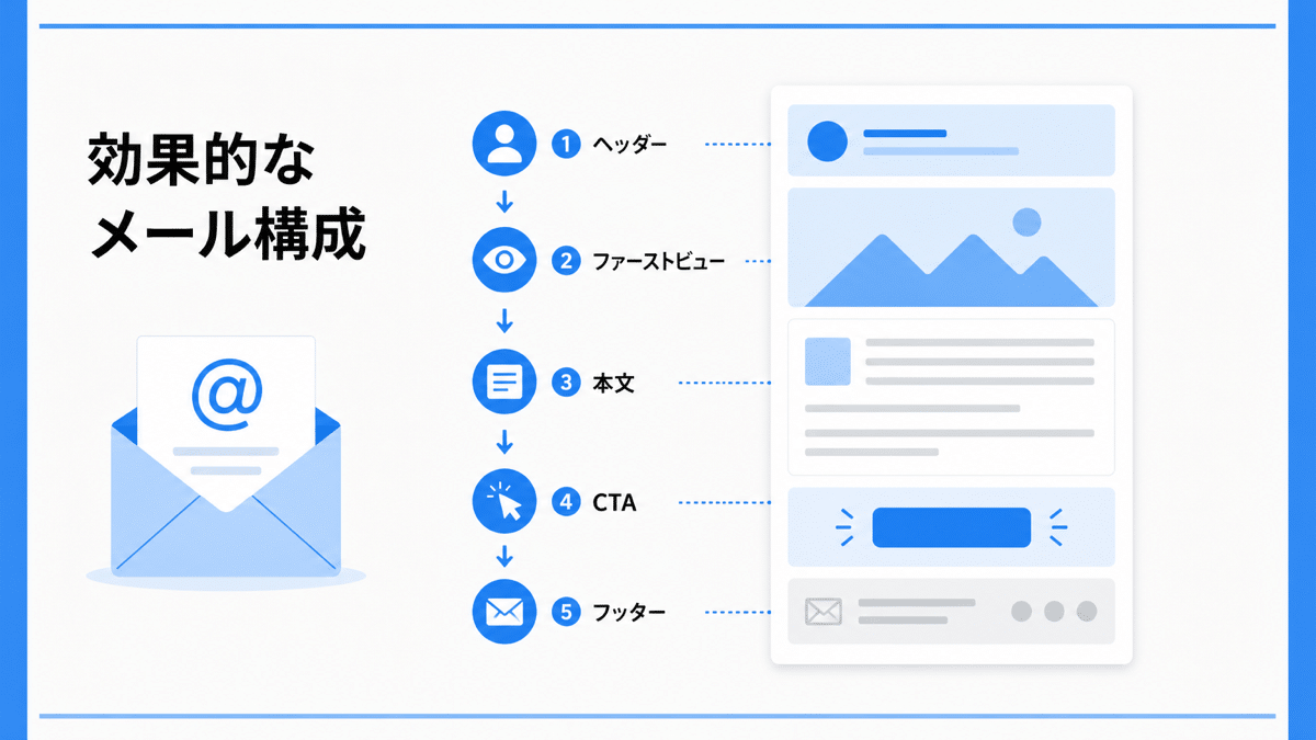 効果的なメルマガの基本構成 | テクロ株式会社 効果的なメルマガの基本構成
