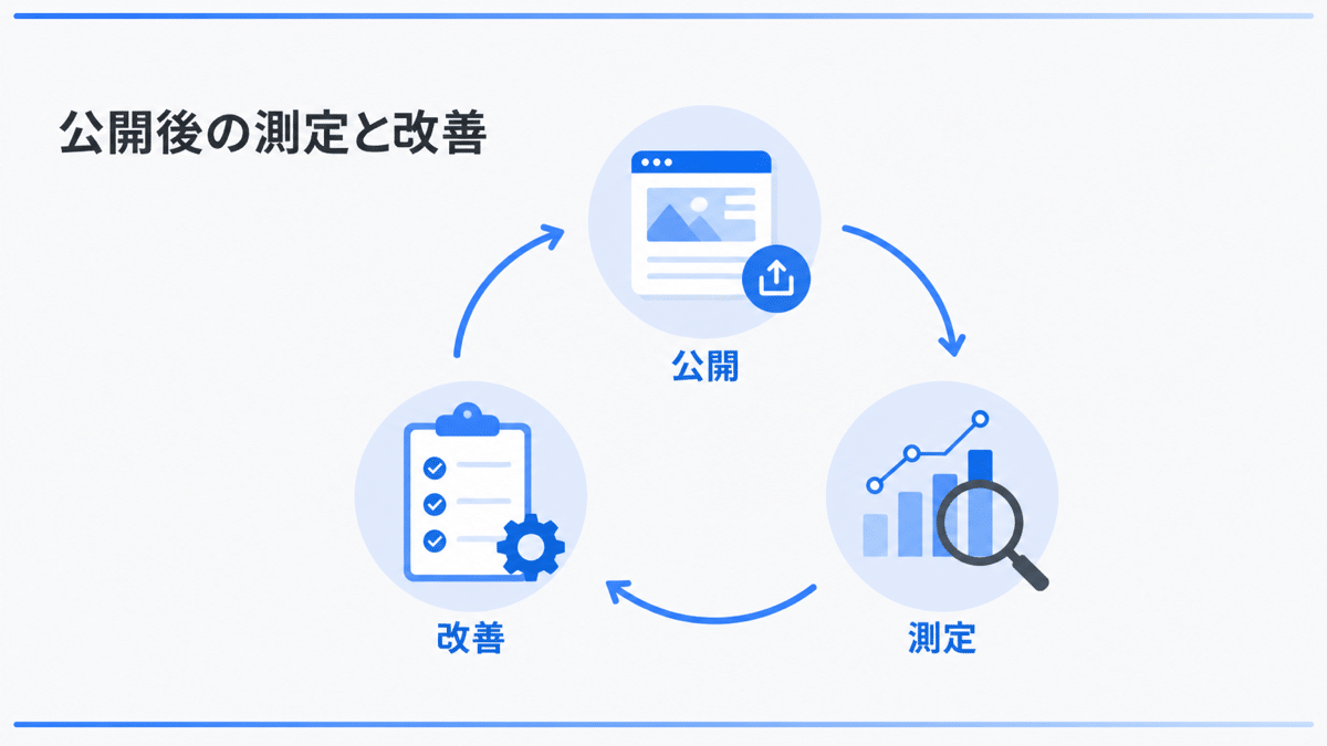 owned-media-writing-5 | テクロ株式会社 公開後の効果測定と改善手順